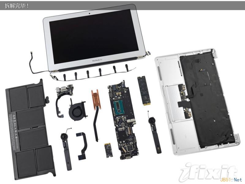 MacBook Air 11英寸款拆机过程图文教程