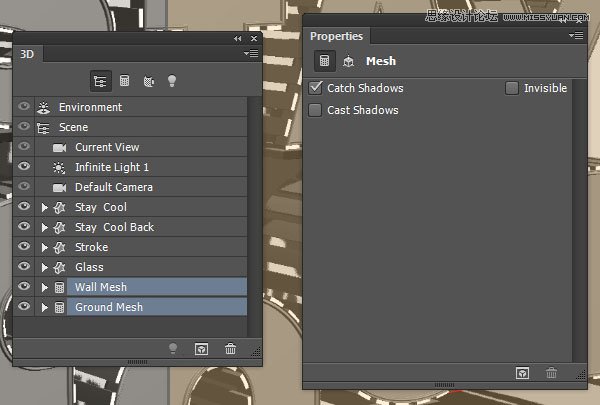 Photoshop设计漂亮创意的3D立体艺术字教程