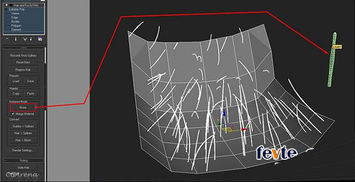 3dsmax毛发系统制作海葵 脚本之家 max渲染教程