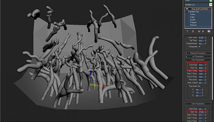 3dsmax毛发系统制作海葵 脚本之家 max渲染教程