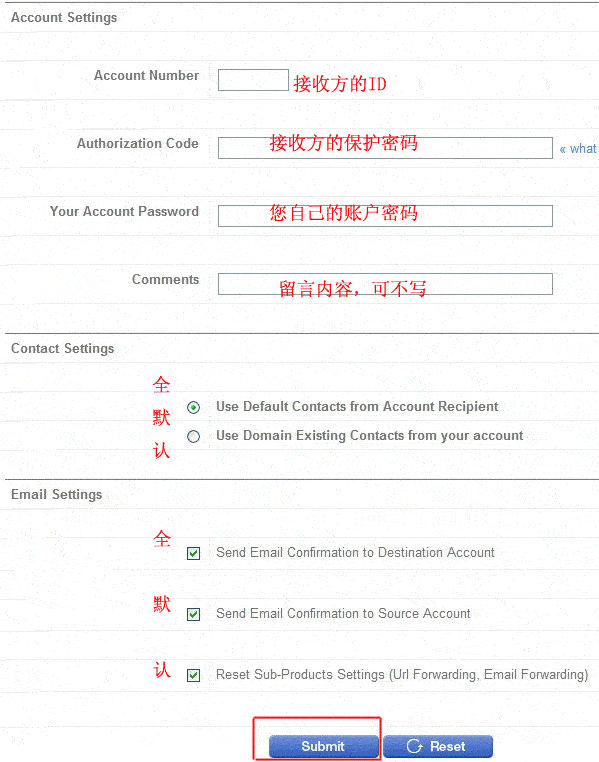 Moniker教程：域名站内转移Push方法