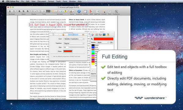 pdf editor mac版下载 PDF Editor Pro for Mac(pdf文件编辑软件) V3.6.1 苹果电脑版