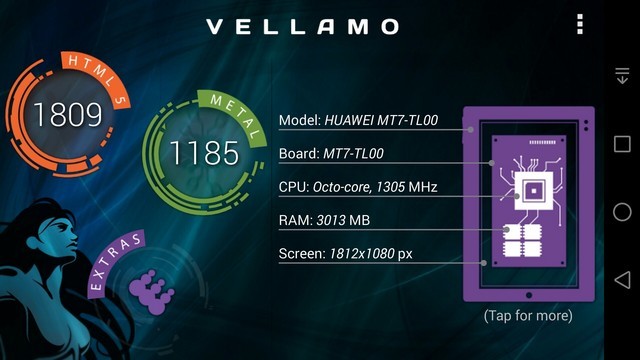 6寸大屏指纹识别 全金属华为Mate7评测 