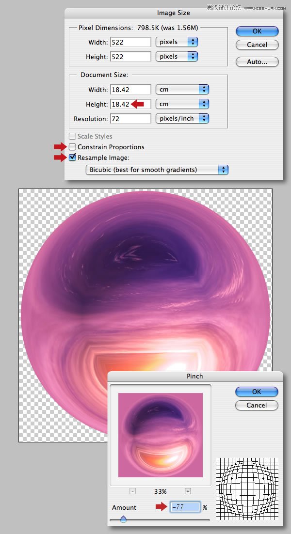 Photoshop合成从水花中冲出抱着滑板的海边美女