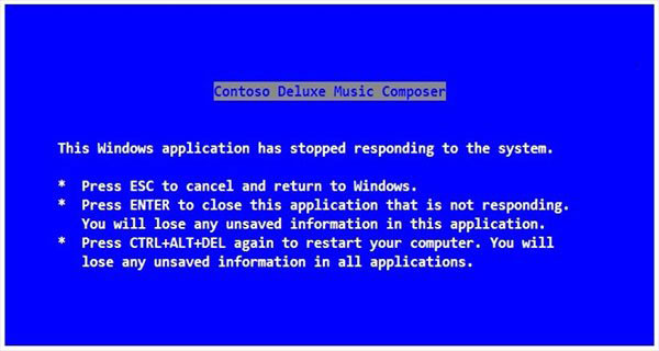 谁编写了Windows死亡蓝屏界面?Windows死亡蓝屏文本竟是鲍尔默作品”