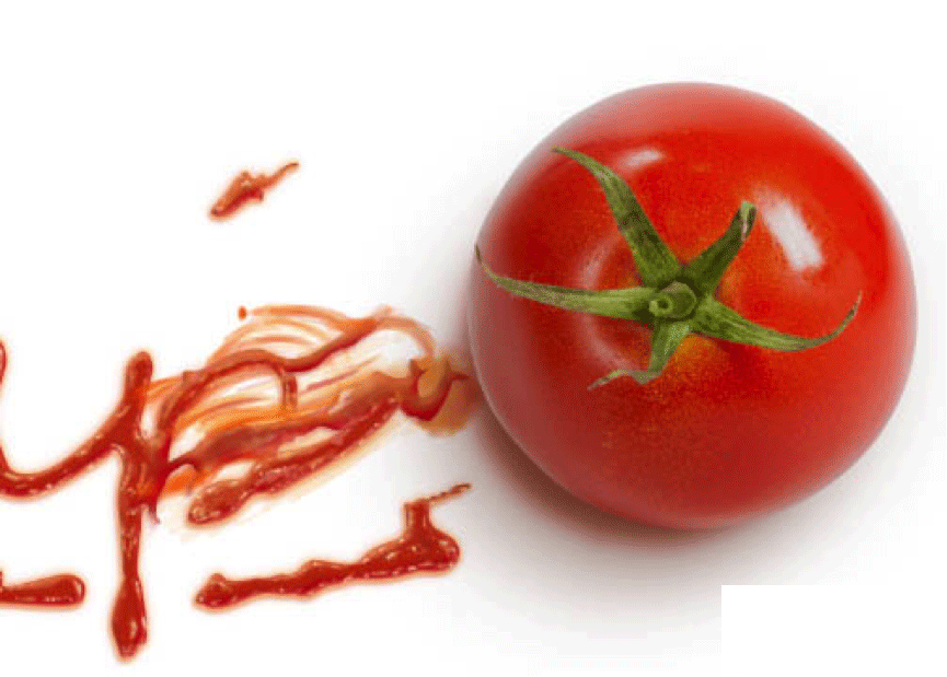 PS制作创意漂亮的番茄酱文字效果