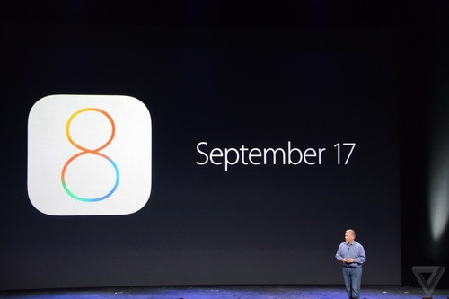 苹果发布会如期召开 iOS 8正式版发布 