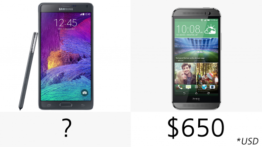 Samsung is yet to announce pricing for the Galaxy Note 4