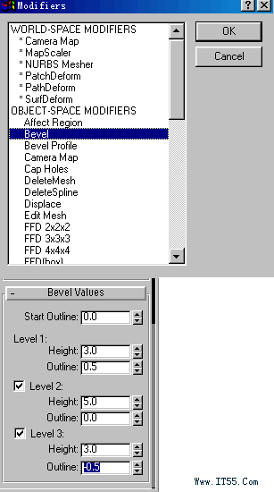 3D MAX特效：光芒四射的文字 脚本之家 3DSMAX建模教程 （图五）