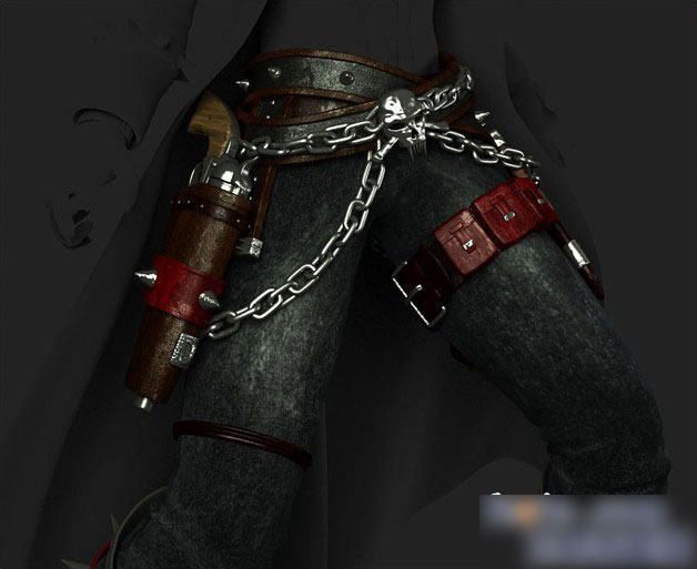 3ds Max打造超酷闪灵悍将 脚本之家 角色教程