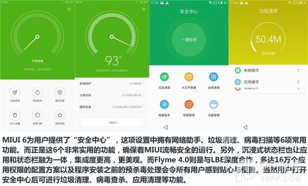 MIUI 6对比Flyme 4.0：强强比拼谁更好用？