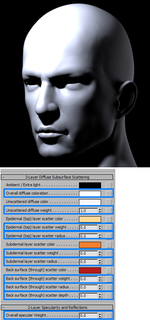 3DSMAX的mental ray皮肤3S材质详解 脚本之家 3DSMAX材质教程