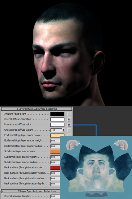 3DSMAX的mental ray皮肤3S材质详解 脚本之家 3DSMAX材质教程