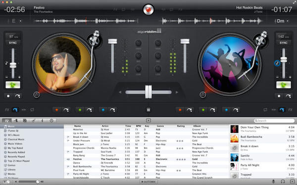 Djay for Mac(音频剪辑软件) V4.2.3 苹果电脑版