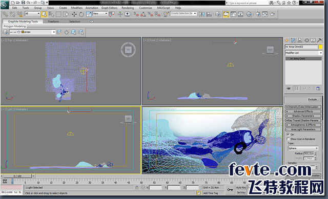 3dsmax打造客机坠毁雪地场景 脚本之家 3dsmax教程