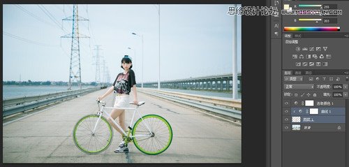 Photoshop结合LR调出清新唯美的照片色调