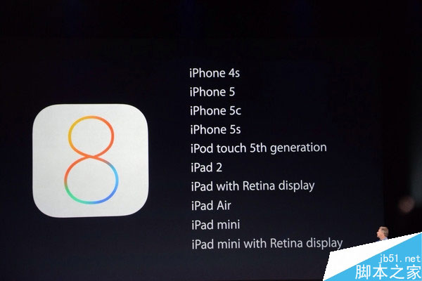 iOS8可升级设备一览