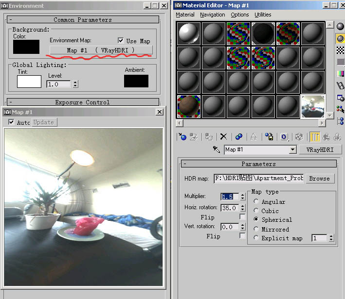 运用HDRI贴图制作3DSMAX金属材质 脚本之家 3DSMAX材质教程