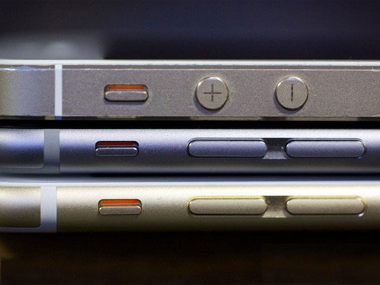 iPhone6/6 Plus与iPhone5s的区别在哪里 看大图对比