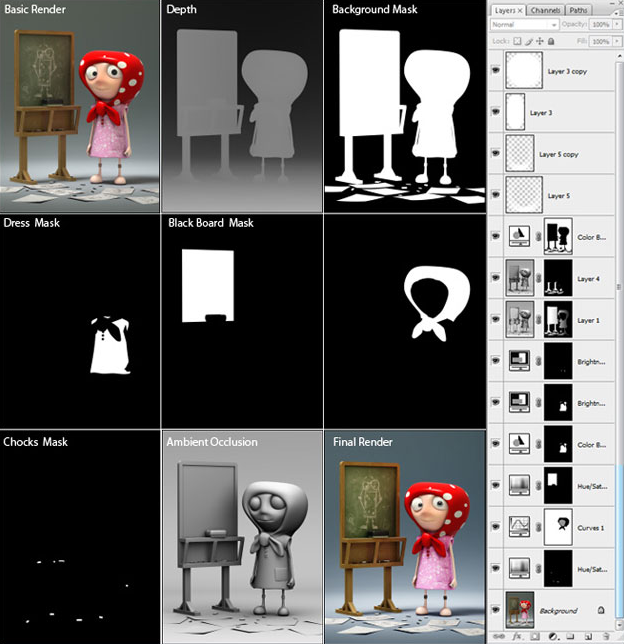 MAYA创建类似皮克斯的动画场景 脚本之家 MAYA场景教程