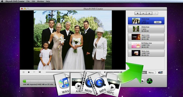 iSkysoft DVD Creator for mac(DVD刻录软件) V3.8.0 苹果电脑版