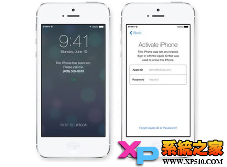 苹果iOS8激活锁功能要手动开启不