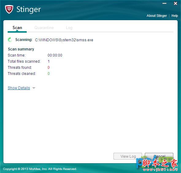 McAfee AVERT Stinger