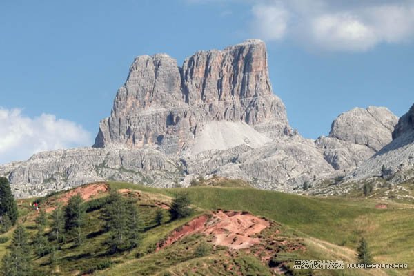 Photoshop合成在大草原上漂浮的岛屿奇幻场景