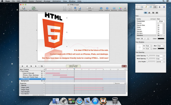 Hype3 for mac(HTML5创作工具) V3.6.5中文版 苹果电脑版