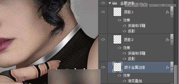 Photoshop制作科技感十足的机器人特效美女