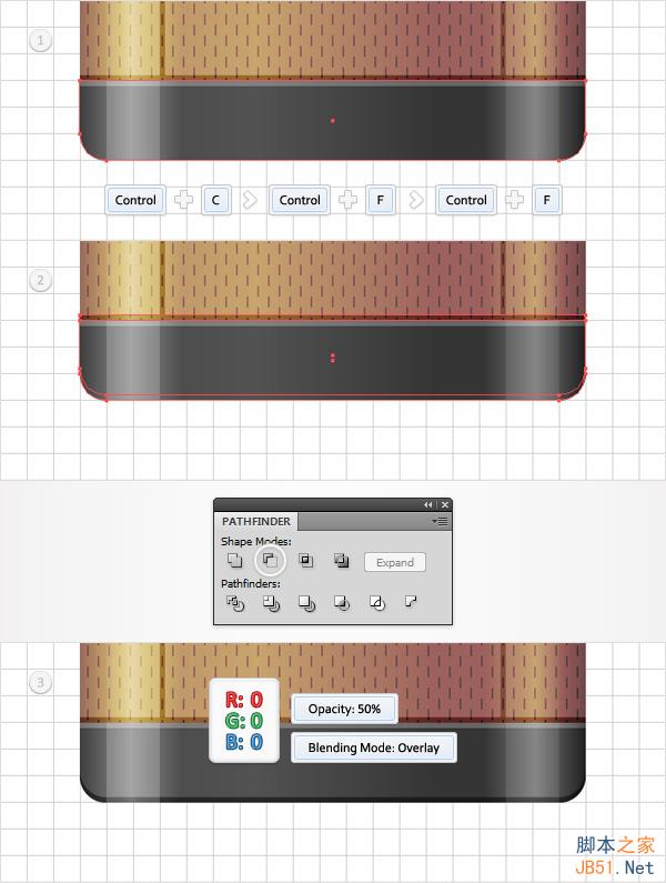Illustrator绘制复古风格的打火机图标,PS教程,思缘教程网