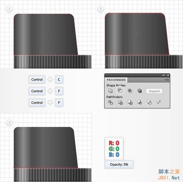 Illustrator绘制复古风格的打火机图标,PS教程,思缘教程网