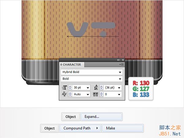 Illustrator绘制复古风格的打火机图标,PS教程,思缘教程网