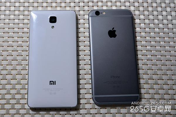 小米手机4对比iPhone6 