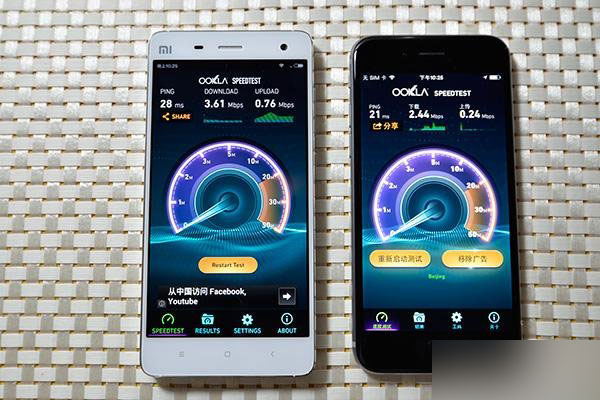 小米手机4对比iPhone6 