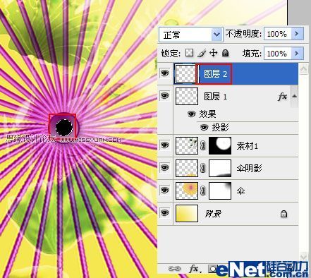 Photoshop图片合成一幅漂亮的中国风古韵春景之画