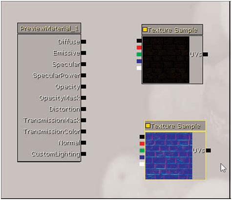 unreal engine 3.0制作砖墙材质 脚本之家 材质贴图教程02