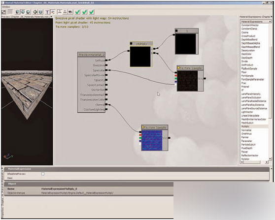 unreal engine 3.0制作砖墙材质 脚本之家 材质贴图教程09