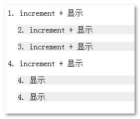 CSS计数器(序列数字字符自动递增)详解