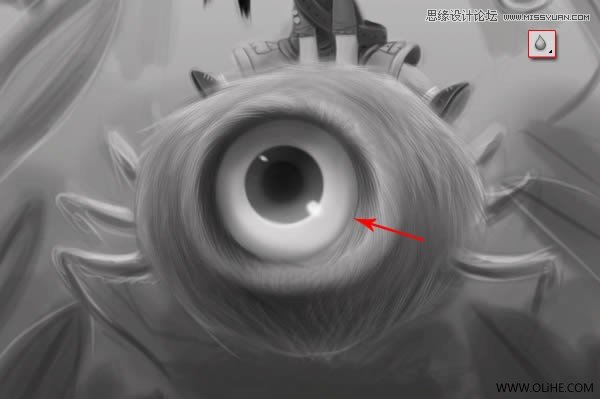 Photoshop绘制一幅骑在宠物蜘蛛上的孩子奇幻插画教程