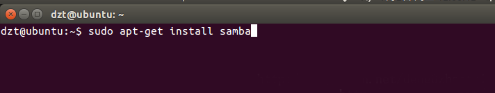 Window XP安装Ubuntu14.04实现Samba文件共享”