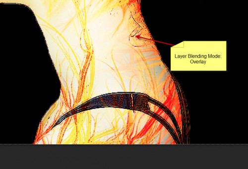 PS把美女人像图像转换成艺术绘画效果图