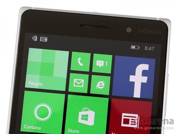 2.5D弧面玻璃屏 诺基亚Lumia 830评测