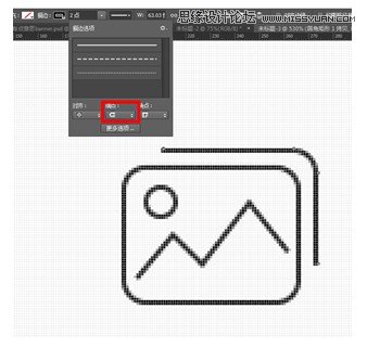 用PS路径钢笔工具制作扁平化图标的方法