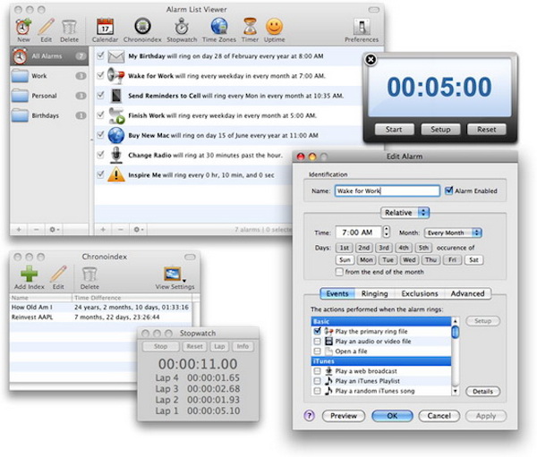 Alarm clock for mac(闹钟软件) v10.0 苹果电脑版