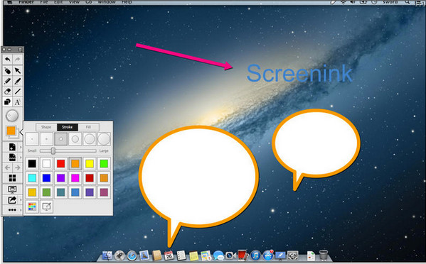 SwordSoft Screenink for mac(截屏注释工具) V1.0.7 苹果电脑版