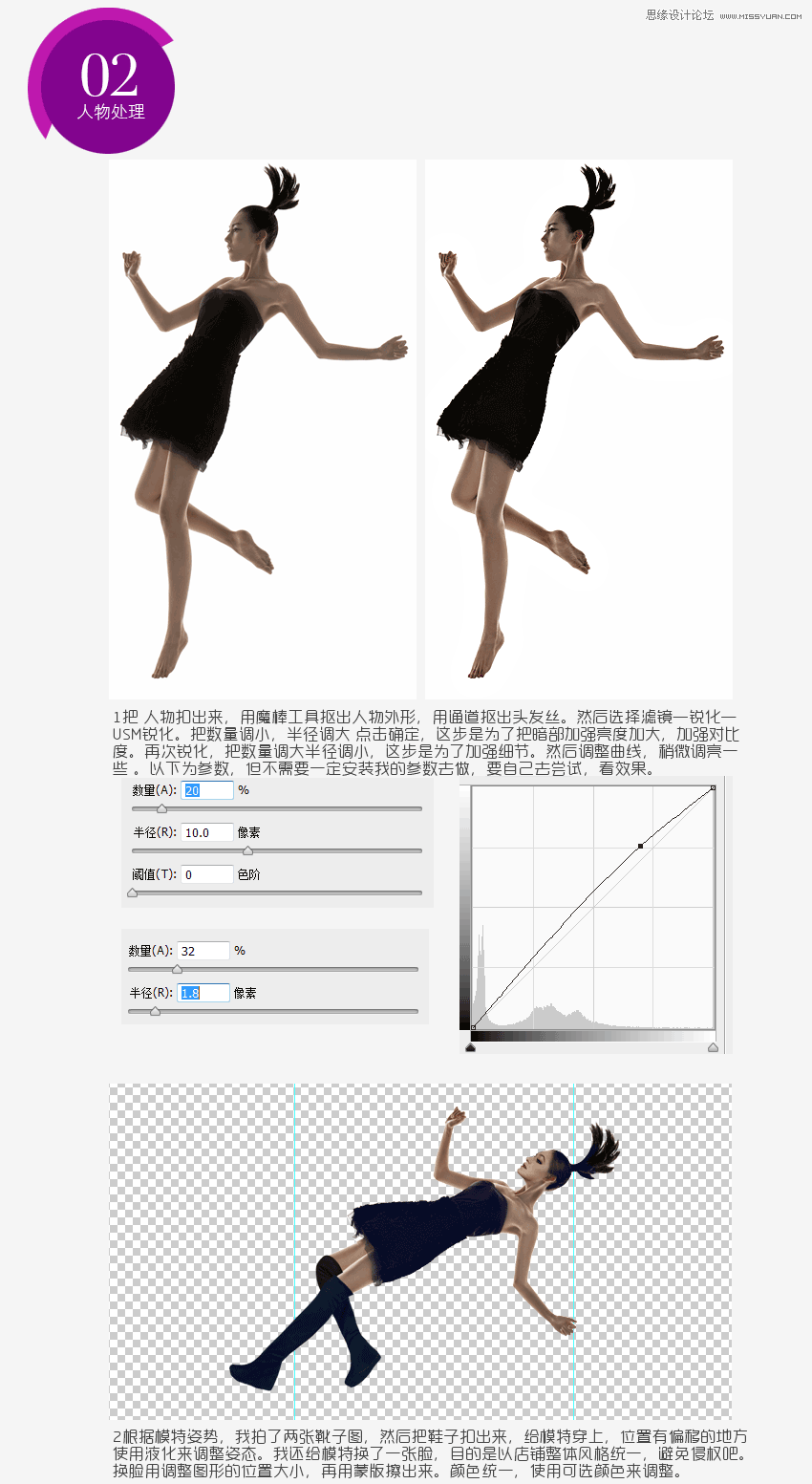 Photoshop淘宝全屏海报制作全程解析