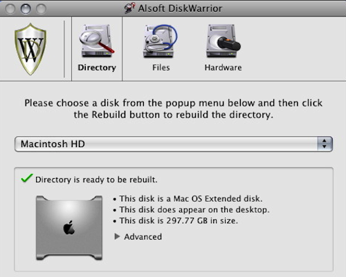 DiskWarrior mac版下载 DiskWarrior for mac V5.0 苹果电脑版