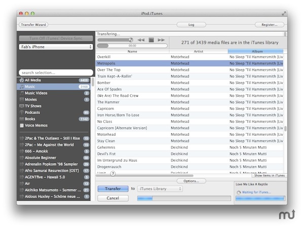 Ipod iTunes for mac 音乐播放器 4.9.36 官方版