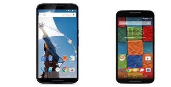 新Moto X和Nexus 6对比